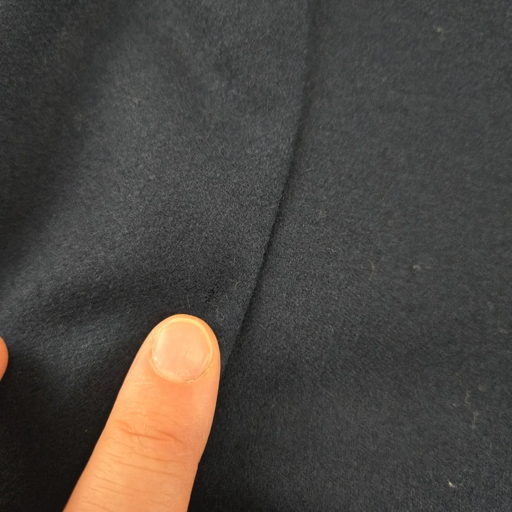 Vintage 1980s Pendleton Navy Wool Blazer Minimalist Officecore Size 6 Petite